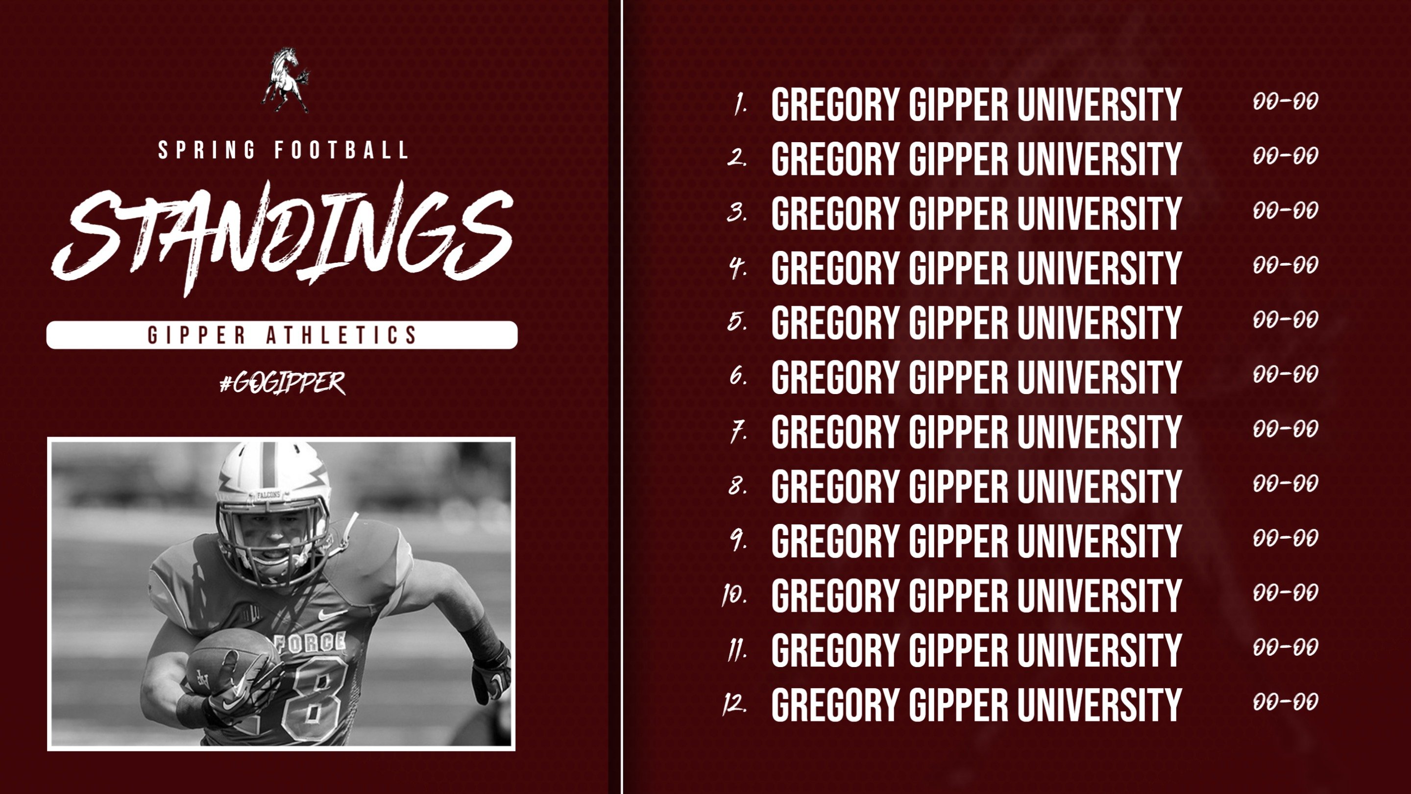 Create Rankings & Lineup Graphics | Gipper